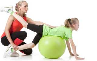 Лечебная гимнастика при нарушении осанки у детей