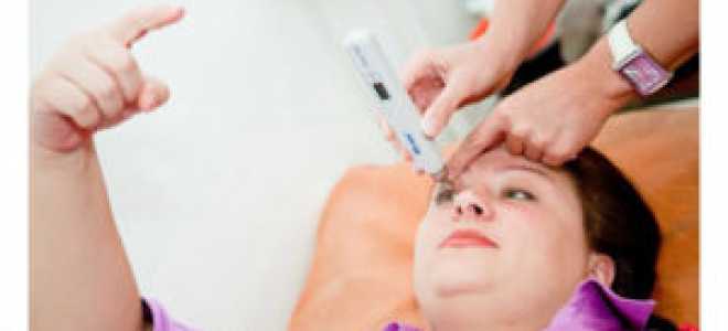 Измерение внутриглазного давления по Маклакову