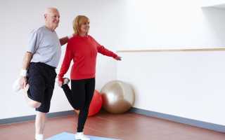 Гимнастика при болях в коленях в пожилом возрасте