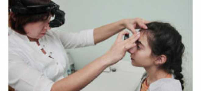 Опух глаз у ребенка