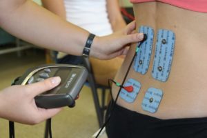 Электростимуляция мышц спины