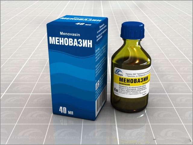 Раствор Меновазин