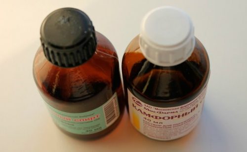 Лечение суставов камфорным спиртом