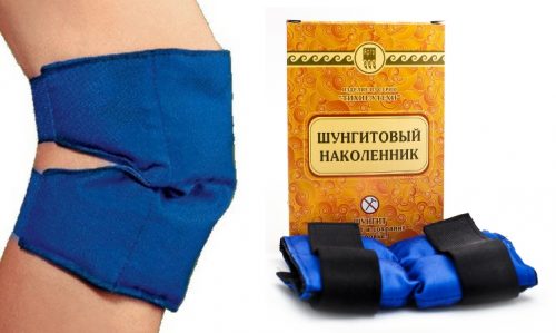 Применение шунгитового наколенника Применение шунгитового наколенника