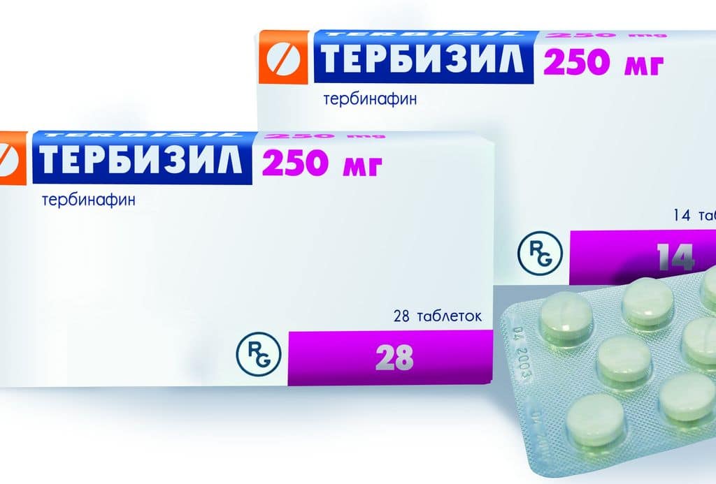 Таблетки Тербизил