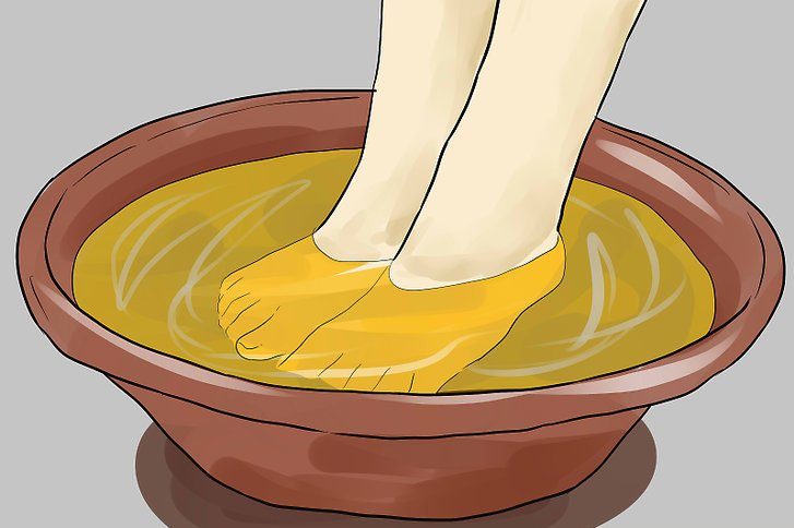 Ванночки с яблочным уксусом Ванночки с яблочным уксусом