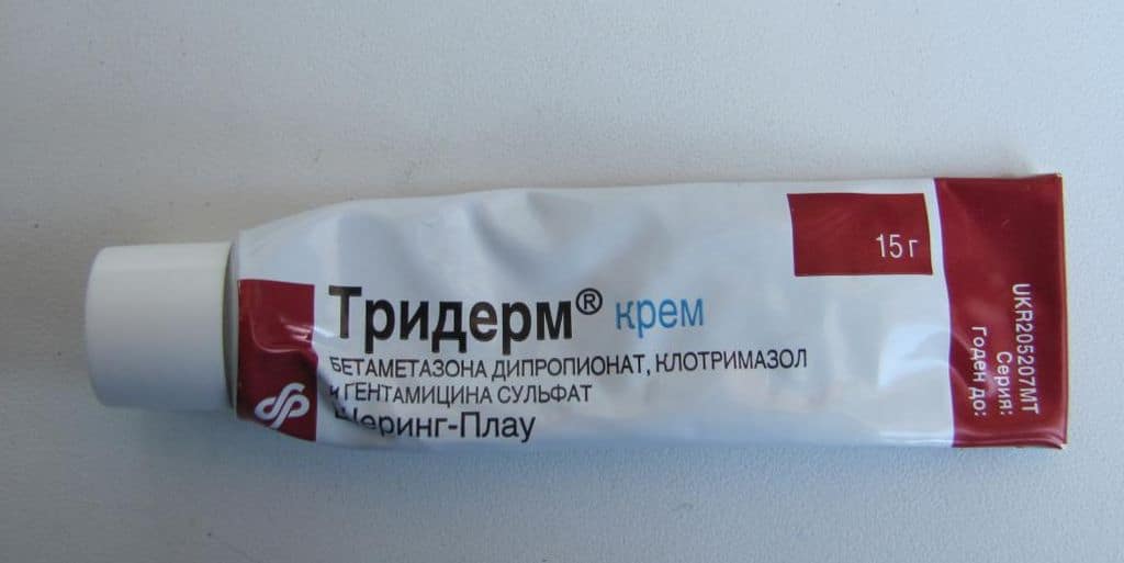 Крем Тридерм от псориаза Крем Тридерм от псориаза